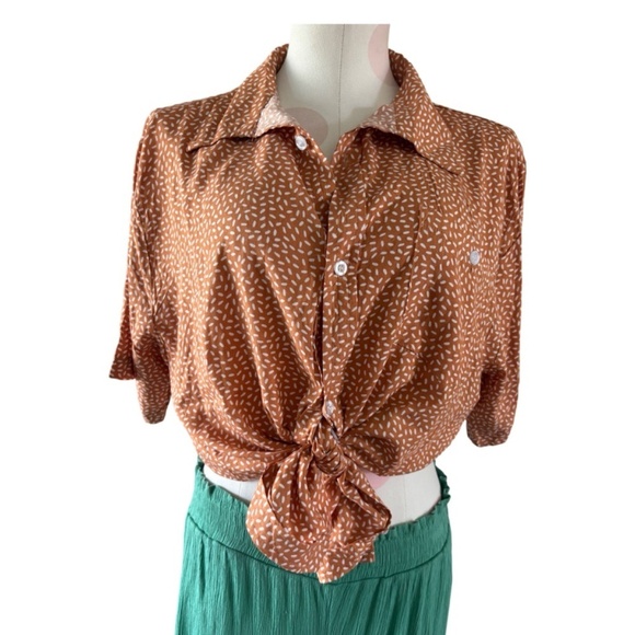 NWT Men's All Fenix Earth Montana Cabana Shirt - Small - Picture 2 of 6